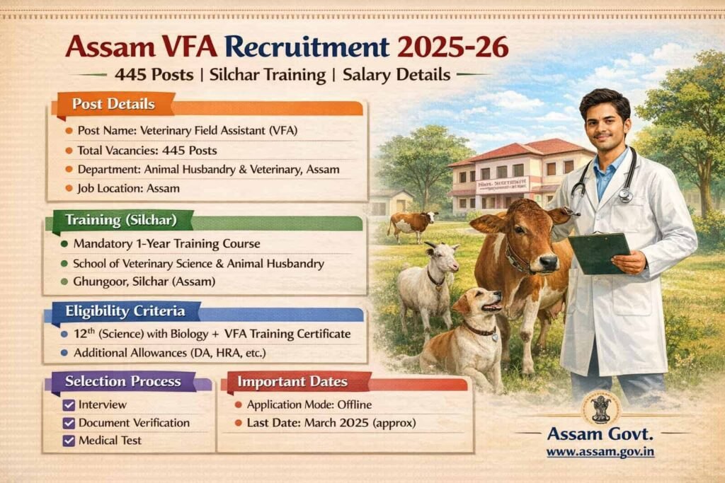 Assam VFA Recruitment