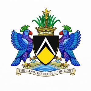 Emblem of Saint Lucia