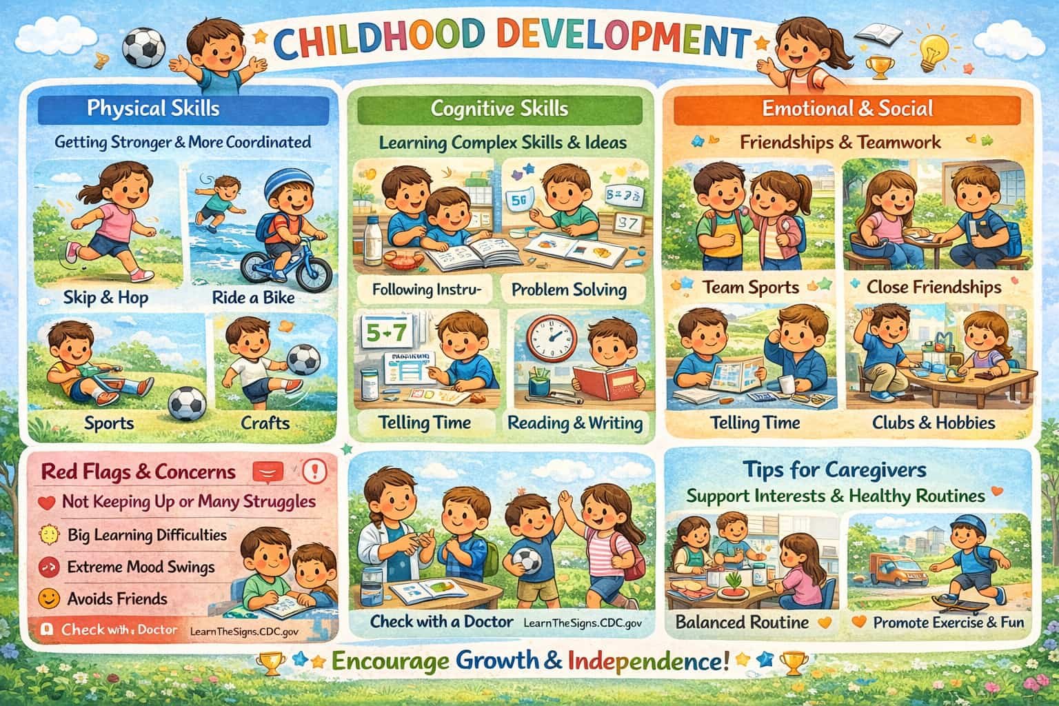 Human development stages