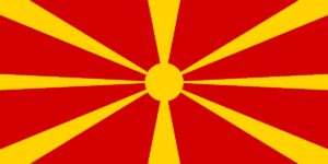 Flag of North Macedonia