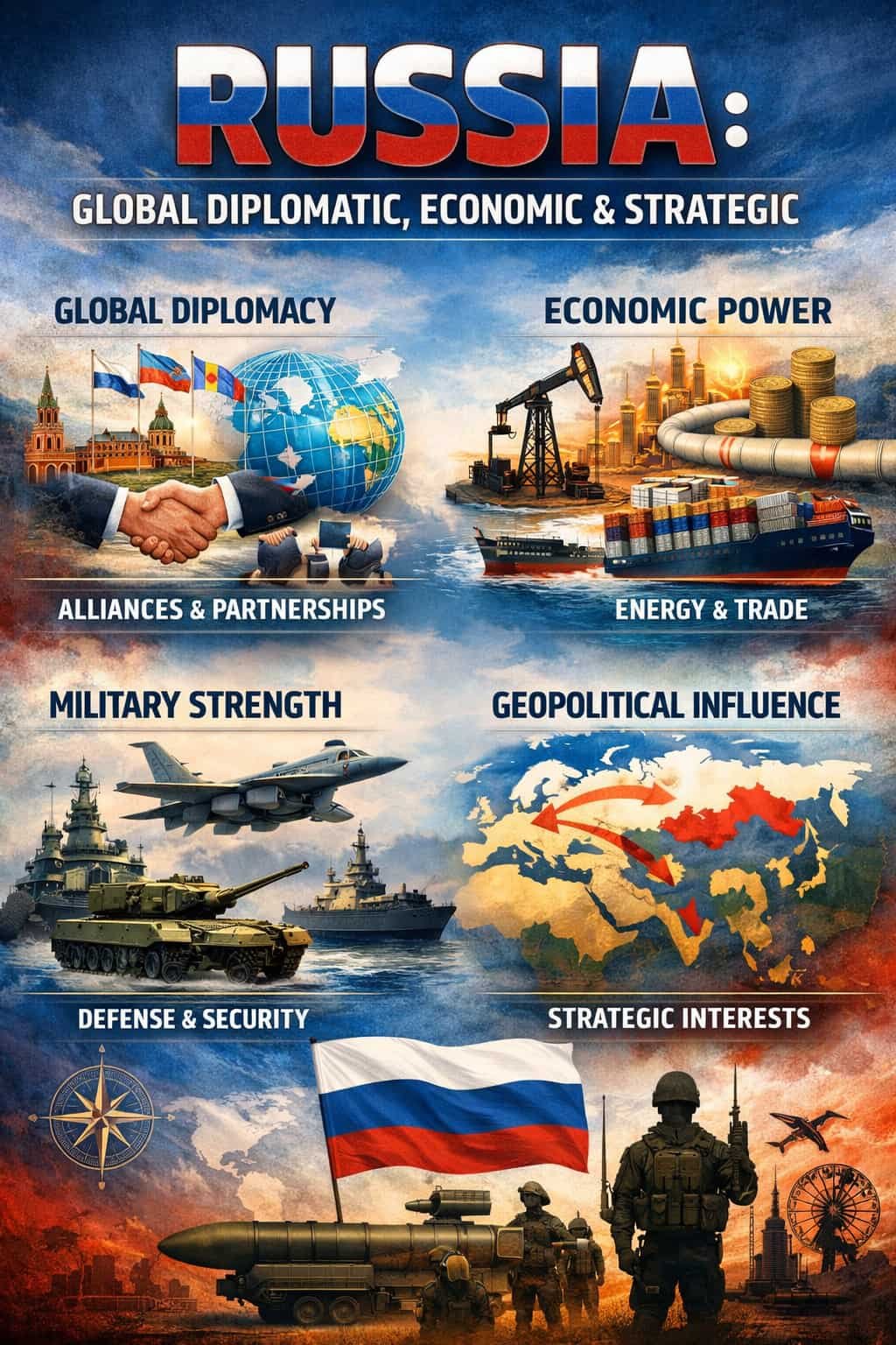 Russia: Global Diplomatic, Economic and Strategic