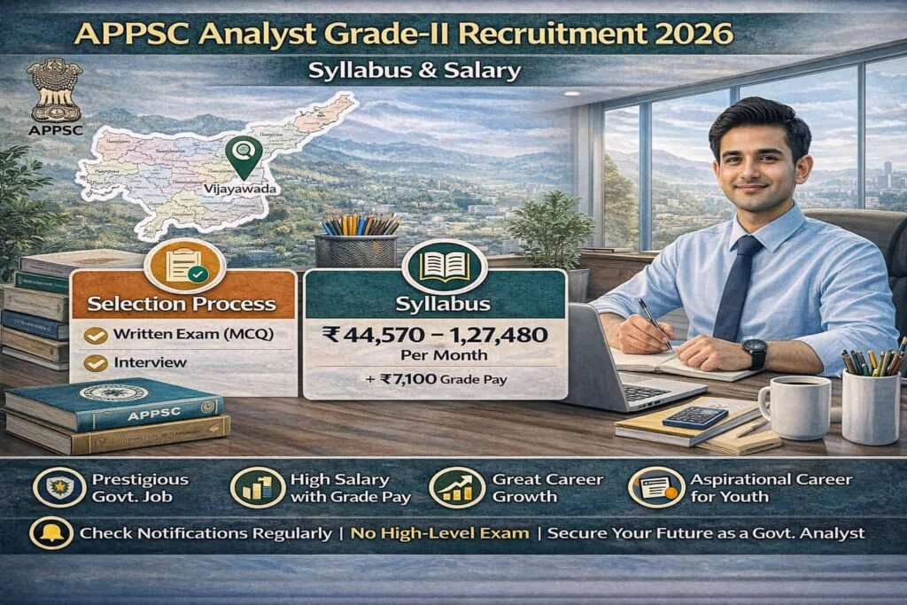 APPSC Analyst Grade-II Recruitment 2026