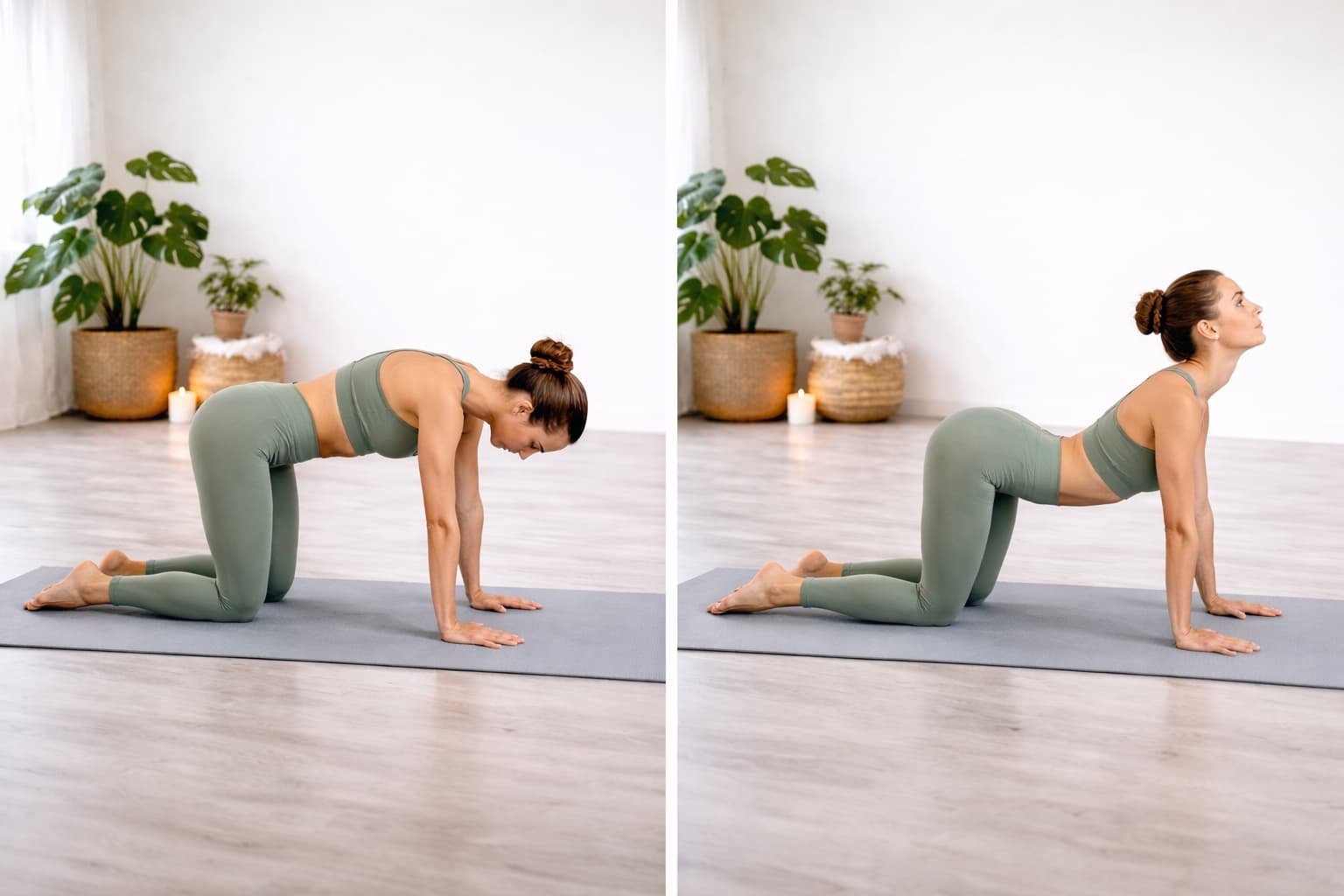 Cat-Cow Pose (Marjaryasana/Bitilasana)