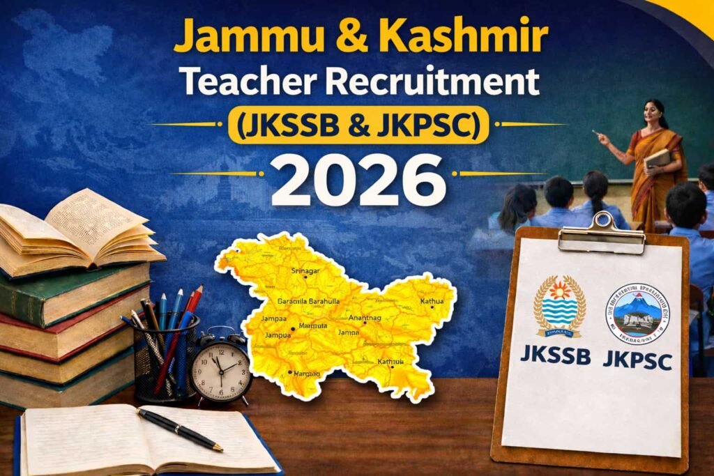 J&K Teacher Recruitment 2026