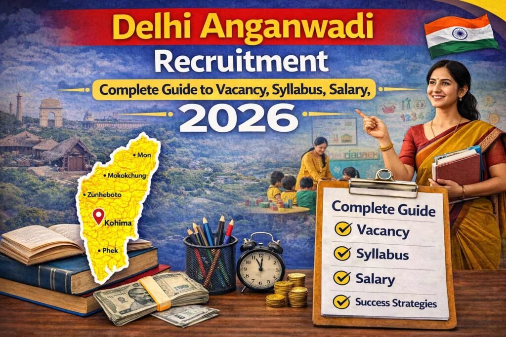 Delhi Anganwadi Recruitment 2026