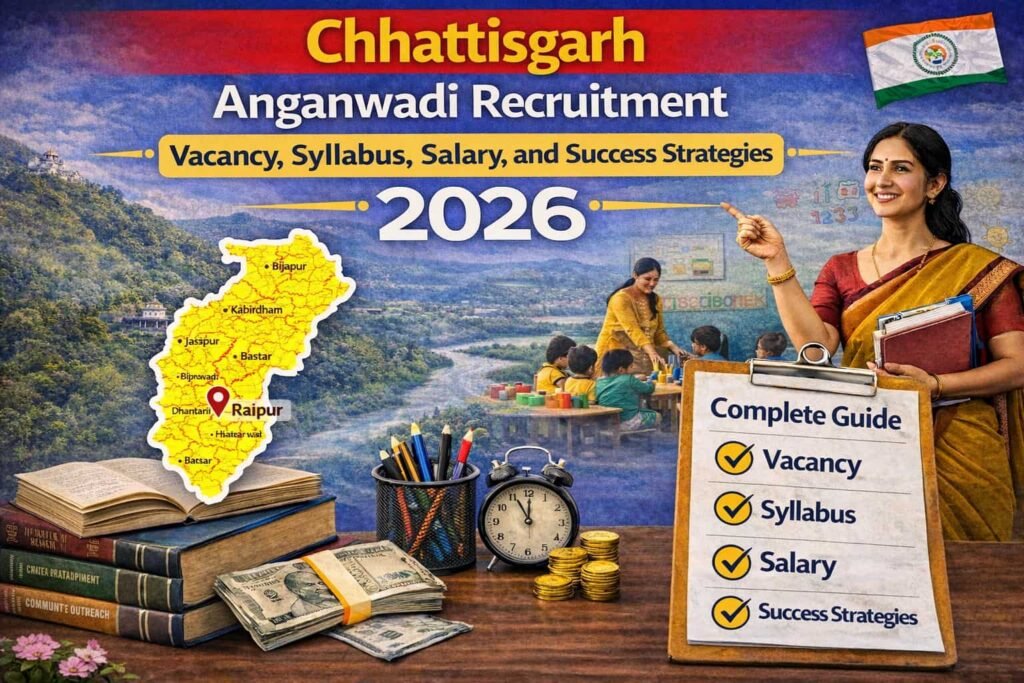 CG Anganwadi Recruitment 2026
