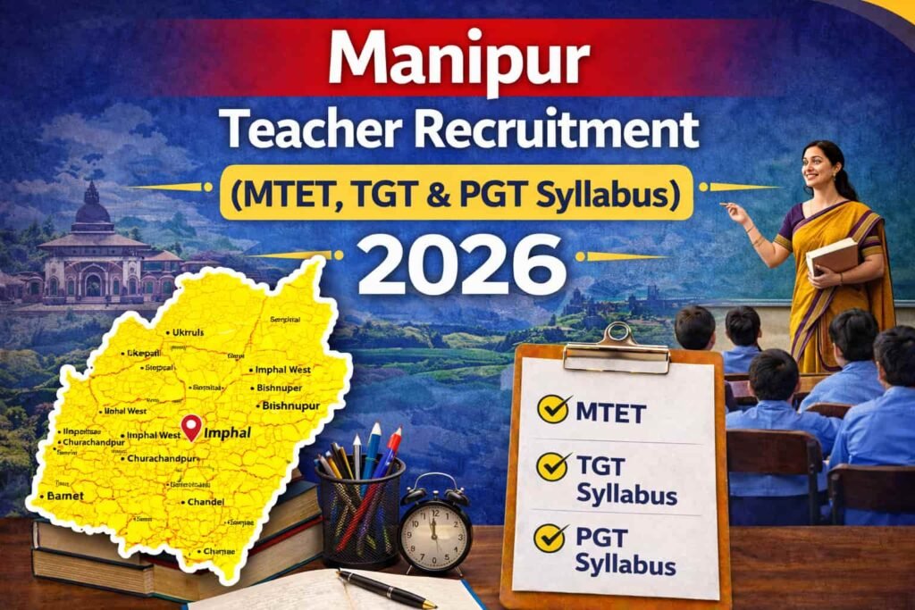 Manipur Teacher Recruitment 2026