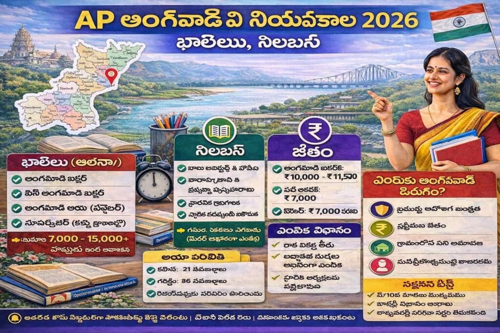 AP Anganwadi Recruitment 2026